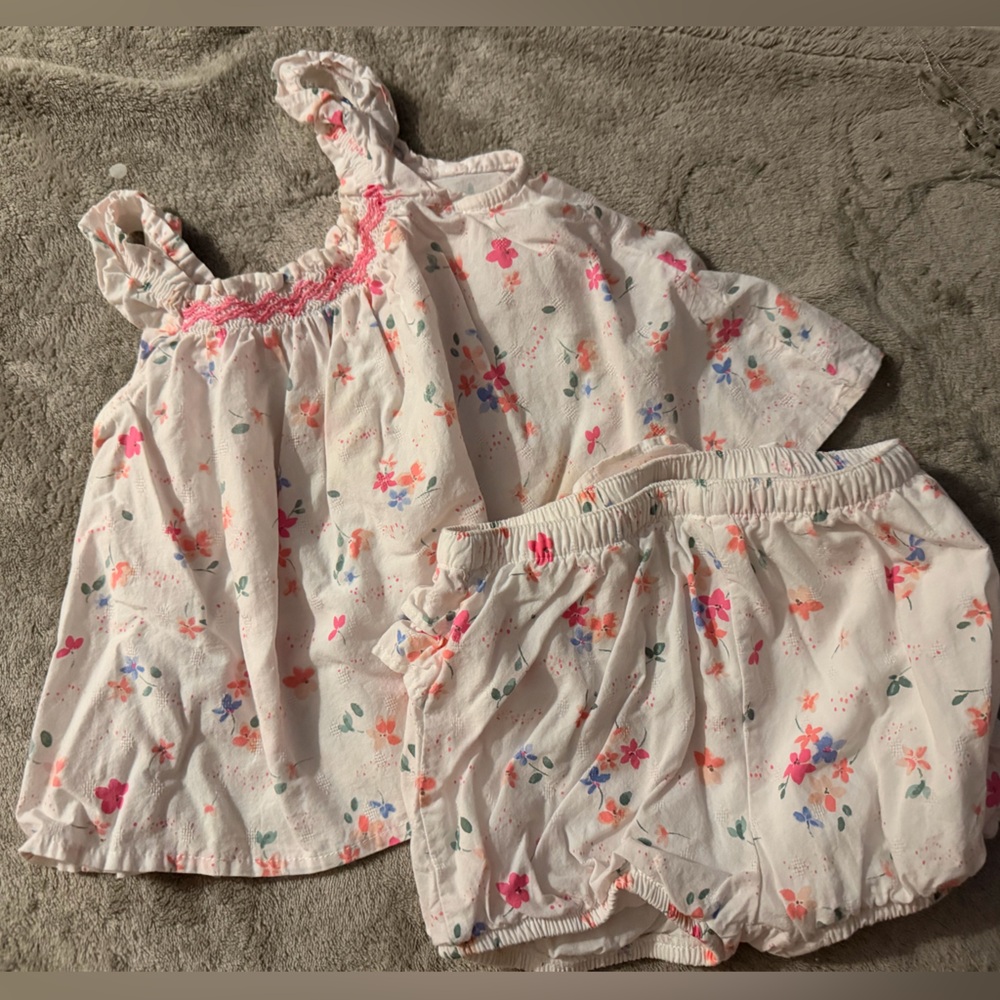 Floral Kids Matching Set